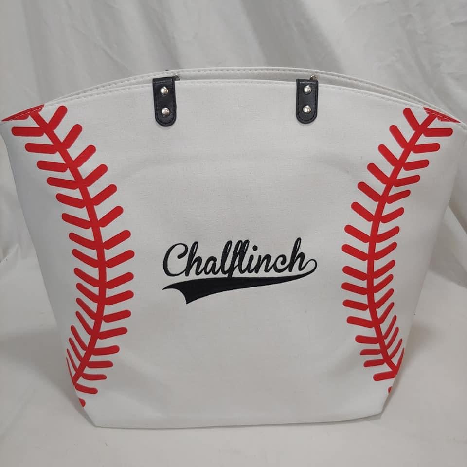 Baseball or Softball Tote Mom Bag Personalized Ball Bag