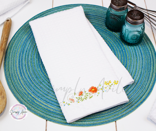 Corningware Wildflower Dishtowel