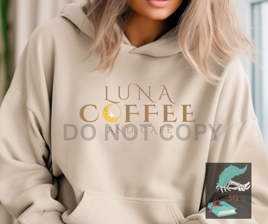 Luna Coffee Tee or Hoodie