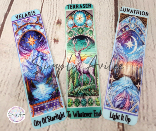 Book Themed Bookmark, SJM Series