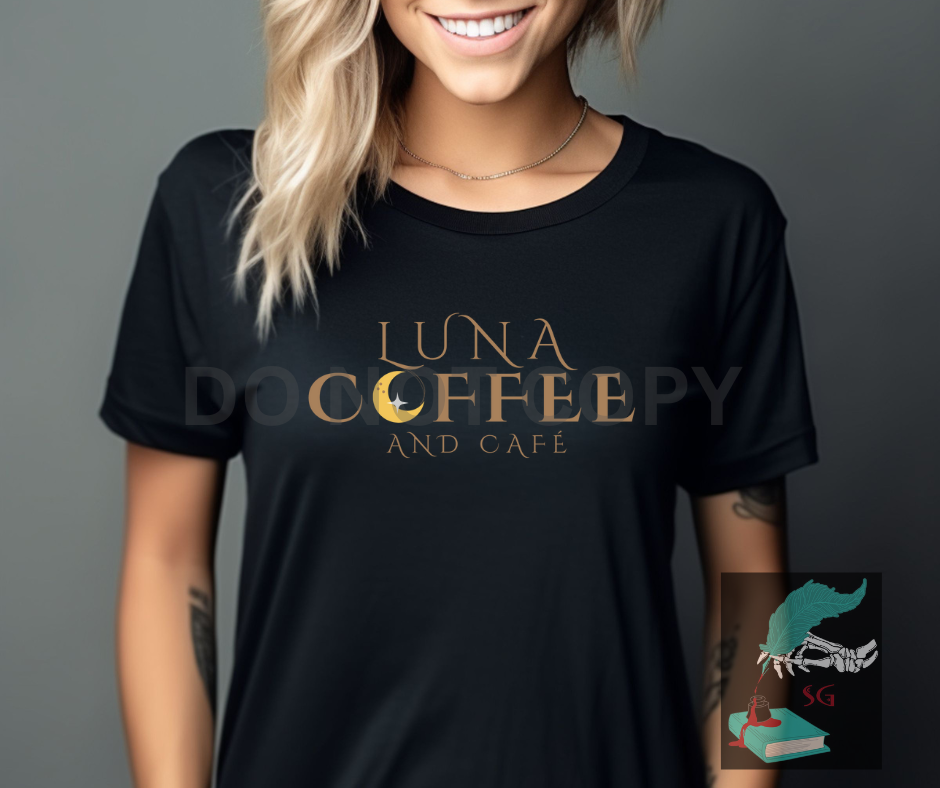 Luna Coffee Tee or Hoodie