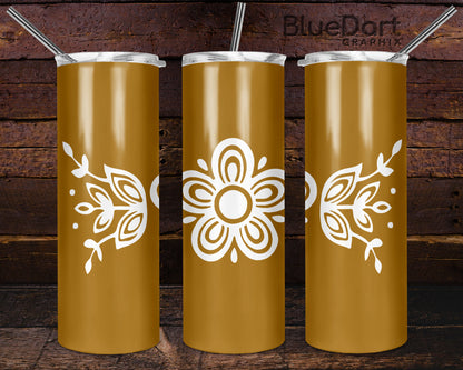 Pyrex Butterfly Gold Tumbler