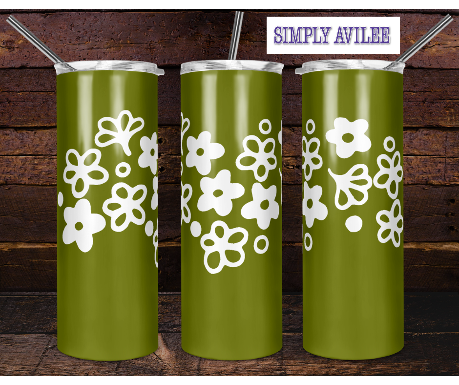 I Can Do All Things Daisy Tumbler 20oz